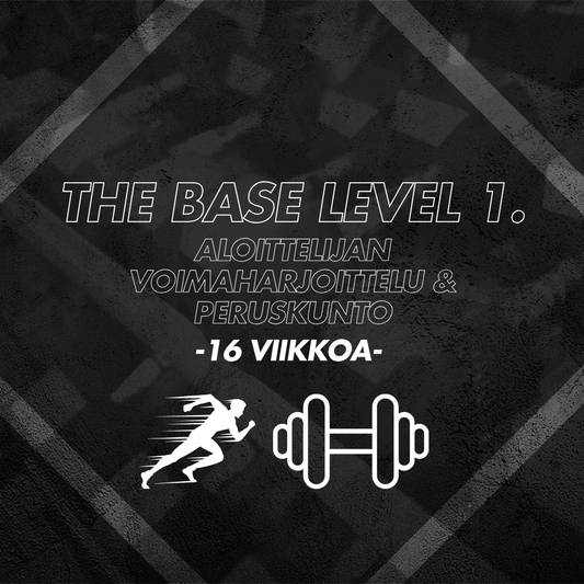 The Base level 1. Aloittelijan Toiminnallinen voima & peruskunto harjoitusohjelma