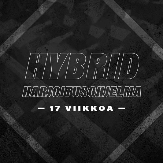 BLACKWEEK Hybrid harjoitusohjelma 17vkoa