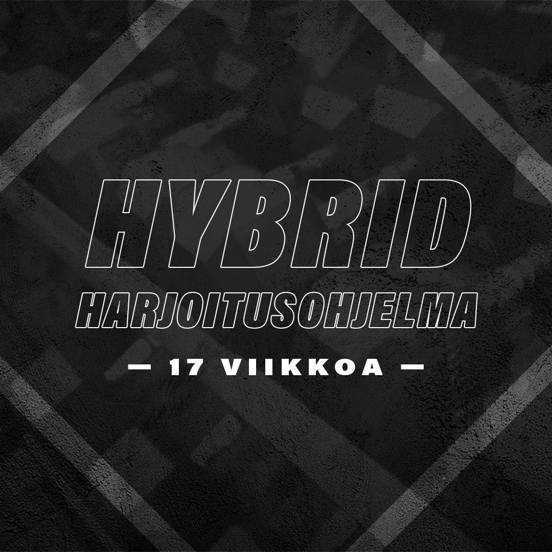 BLACKWEEK Hybrid harjoitusohjelma 17vkoa