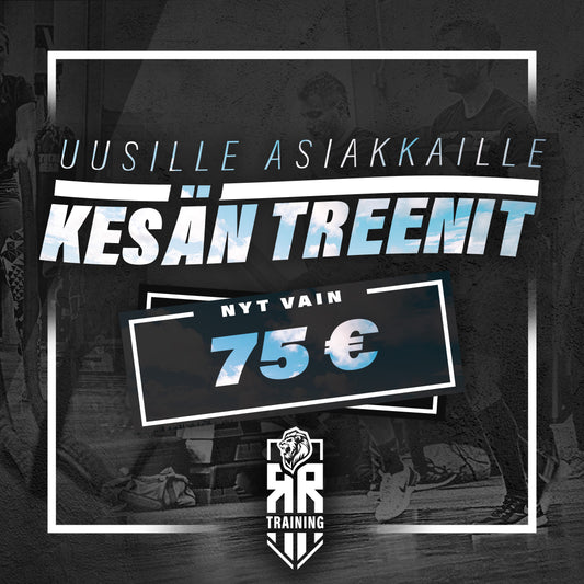 KESÄN TREENIT RR Training ryhmäliikunta