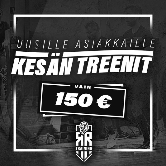 KESÄN TREENIT RR Training ryhmäliikunta