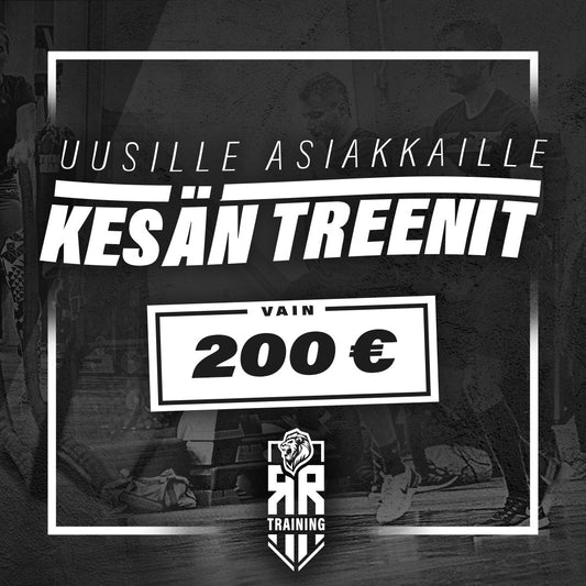 KESÄN TREENIT RR Training ryhmäliikunta