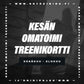 KESÄN 2026 OMATOIMI TREENIT