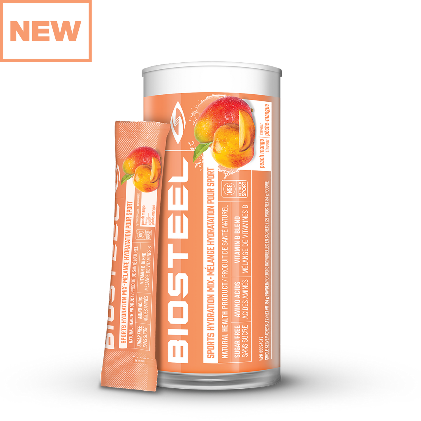 BioSteel Hydration Mix Peach Mango / 16 Annospussia