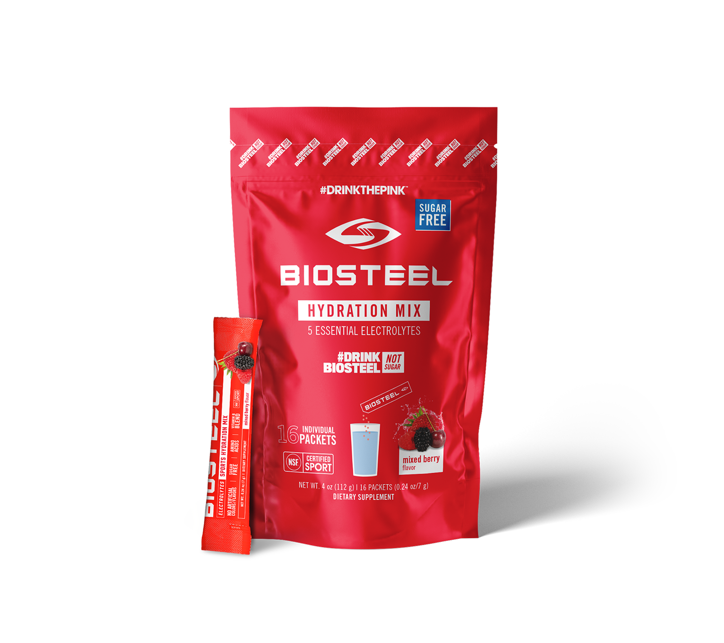 BioSteel Hydration Mix Mixed Berry 112g / 16 Annospussia